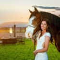 Bride and Horse